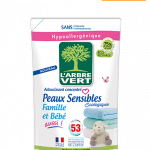 Lessive assou peaux sens rech 800 ml arbre vert 