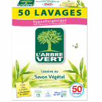 Lessive poudre arbre vert